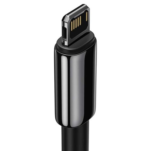 Baseus Tungsten Gold kabel USB na iPhone 2.4A 2m (crni) slika 2