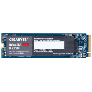 Gigabyte GP-GSM2NE3256GNTD SSD 256GB M.2 PCIe Gen3 x4 NVMe 