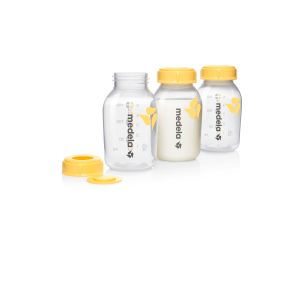 Medela - Breastmilk Bottles 150 ml (3 pcs.) flašica za čuvanje mleka sa poklopcem (3 kom)
