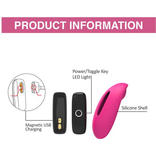 Klitorisni vibrator Magic Motion - Candy Smart Wearable Vibe slika 6