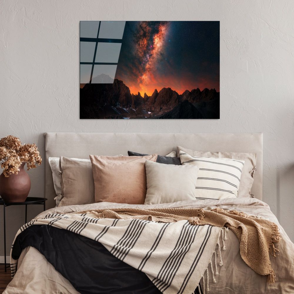 UV-141 Dekorativna Slika na Kaljenom Staklu, Višebojna, 70 x 100 cm slika 3