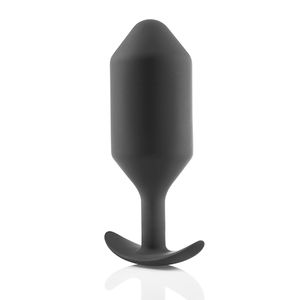 Analni čep B-Vibe - Snug Plug 6, crni