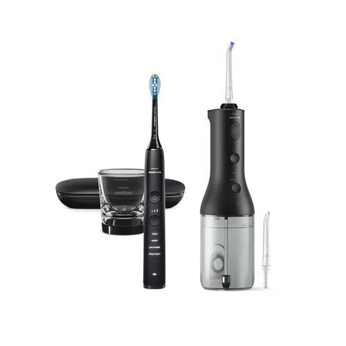 Philips Sonicare bežični oralni tuš + sonična četkica za zube DiamondClean 9000 HX3866/43 slika 2