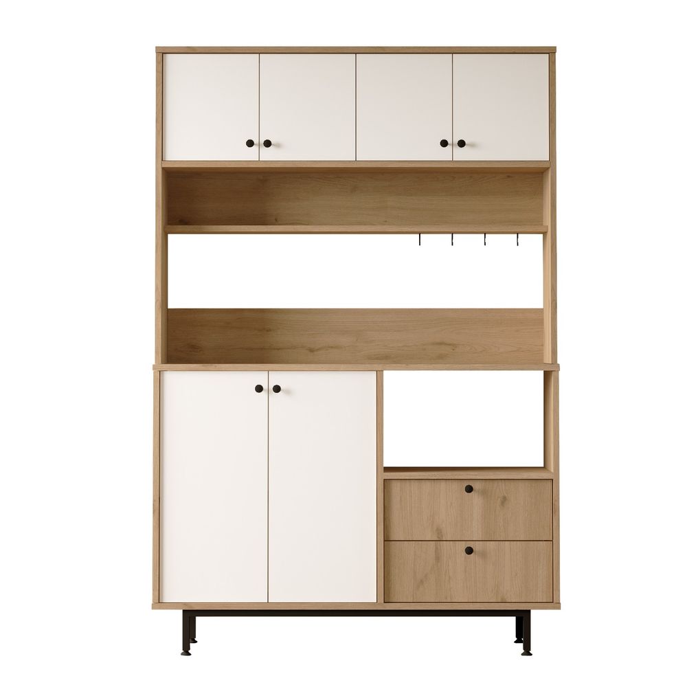 Višenamjenski ormar RE5-SW Oak White slika 4
