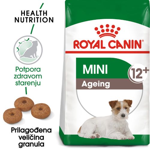 ROYAL CANIN SHN Mini Ageing +12, potpuna hrana za pse malih pasmina do 10 kg starije od 12 godina, 1,5 kg slika 4