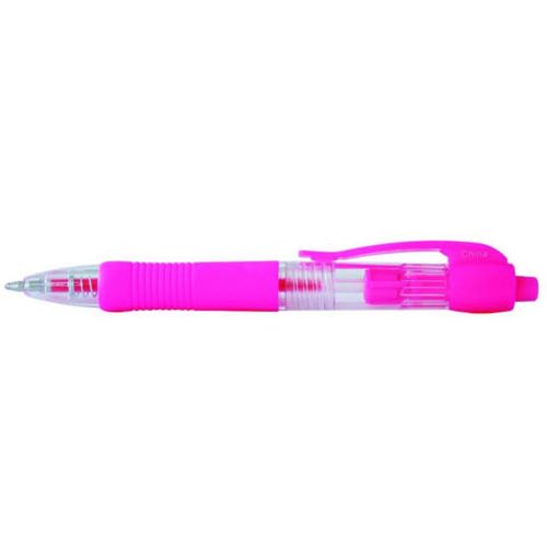 Kemijska olovka Uchida RB10m-f9 1.0 mm mini fluo roza slika 1