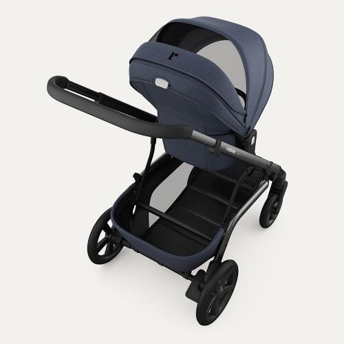 REDSBABY NUVO Single dječja kolica 2u1 Gun Metal, Blue Slate slika 8