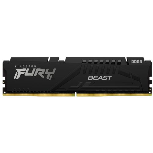 Kingston DIMM DDR5 16GB 6400MT/s KF564C32BB-16 FURY Beast Black XMP slika 1