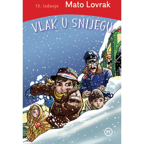 VLAK U SNIJEGU , Mato Lovrak slika 1