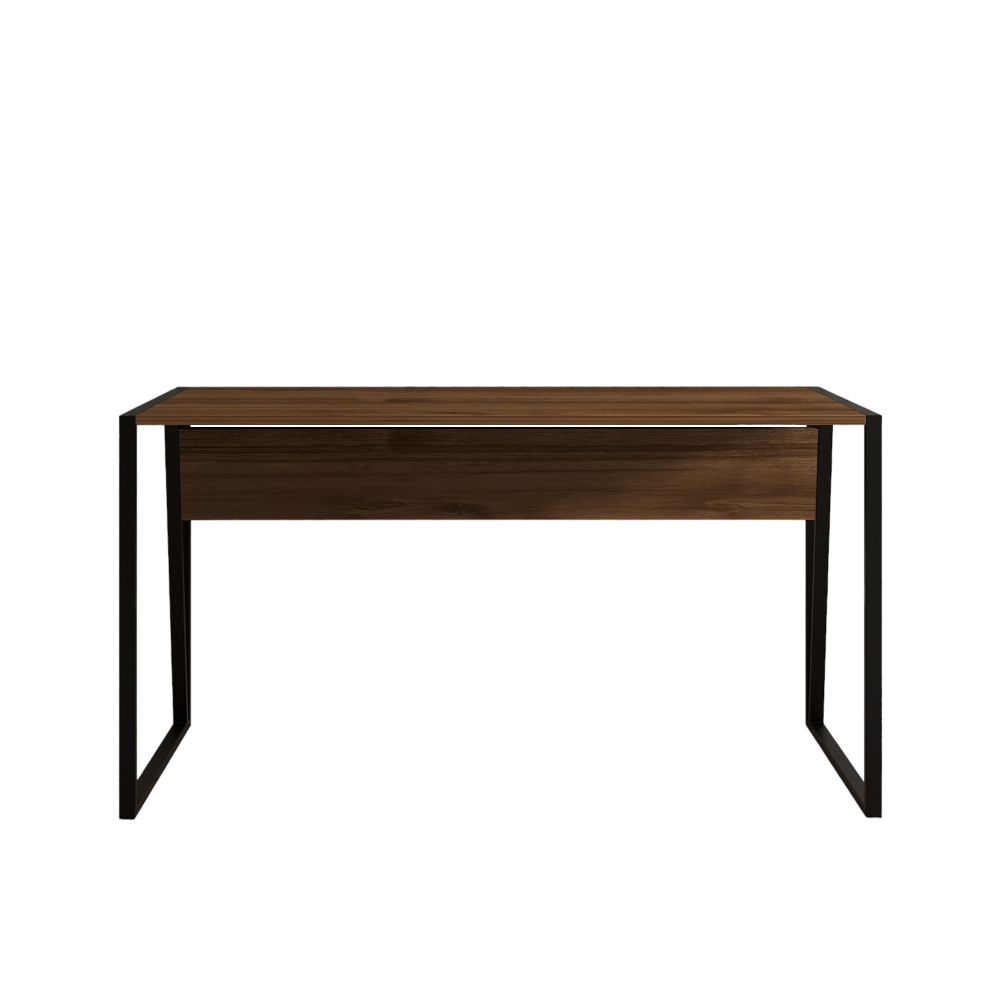 Kemer - Walnut Black Study Desk - radni sto slika 5