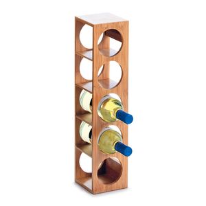 Zeller Stalak za boce za vino, bambus, 13,5x12,5x53 cm