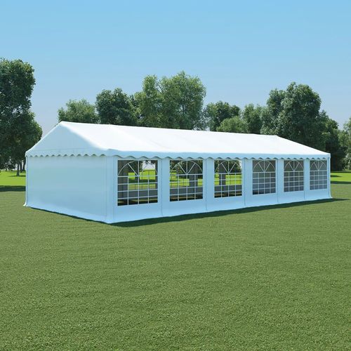 Vrtni šator od PVC-a 6 x 12 m bijeli slika 7