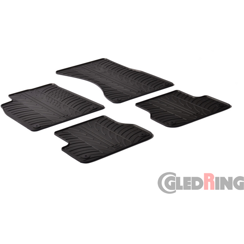 Gledring gumeni tepisi za Audi A6 (4G) 2011->/A7 2010-04.2018   slika 1
