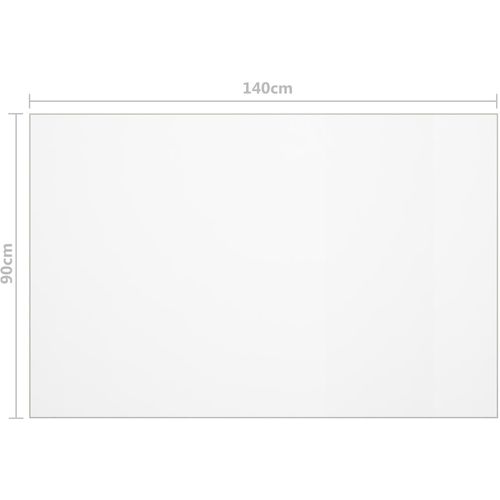 Zaštita za stol prozirna 140 x 90 cm 2 mm PVC slika 6