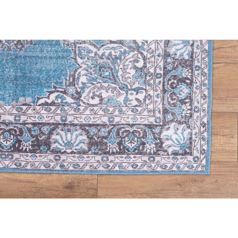 Šareni Tepih Blues Chenille - Plavi AL 201 (140 x 190 cm) slika 3