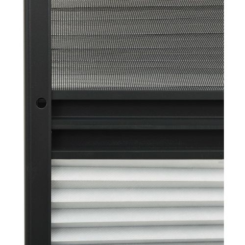 Nabrani zaslon protiv insekata za prozore aluminijski 60x80 cm slika 12