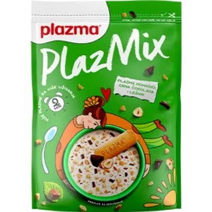 Plazmix mešavina komadića keksa, čokolade i lešnika 70 G KRATAK ROK 