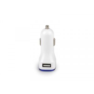 CHARGER, punjač mobilnih uređaja za automobil sa dva USB priključka, plavi