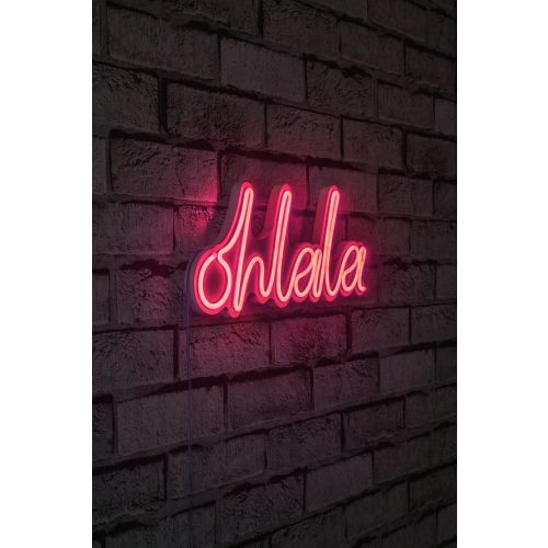 Wallity Oh La La - Pink Pink Dekorativno Plastično Led Osvetljenje slika 1