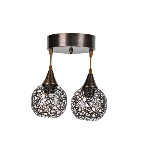 Eda 2Li Sarkıt Eskitme Yıldız Gold
Black Chandelier slika 2