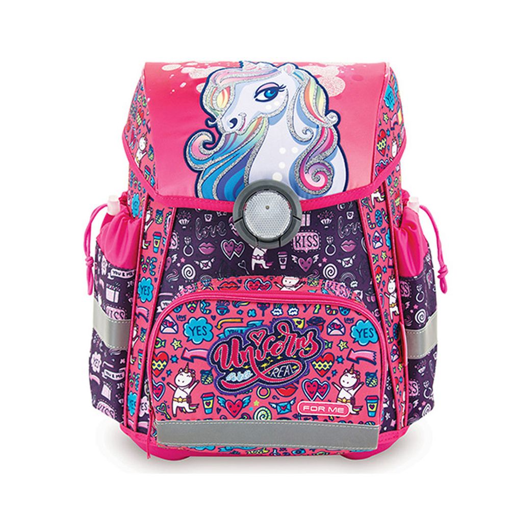 ForMe školska anatomska torba Unicorns Real (41 cm) slika 1