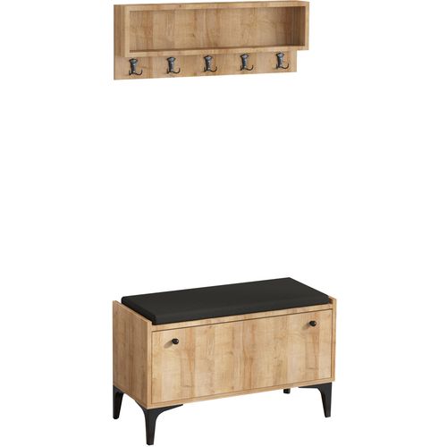 Lena Oak Shoe Cabinet slika 4