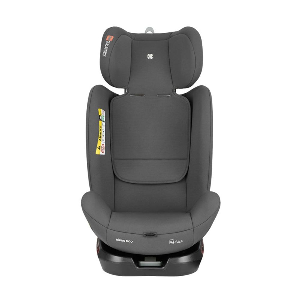 Kikka Boo Rotirajuća autosjedalica i-Moove 40-150cm i-Size Isofix, Dark Grey slika 6