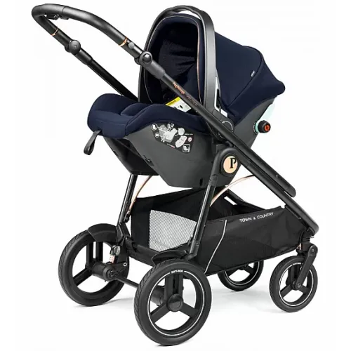 Peg Perego 3u1 kolica Veloce TC SLK, Blue Shine  slika 8