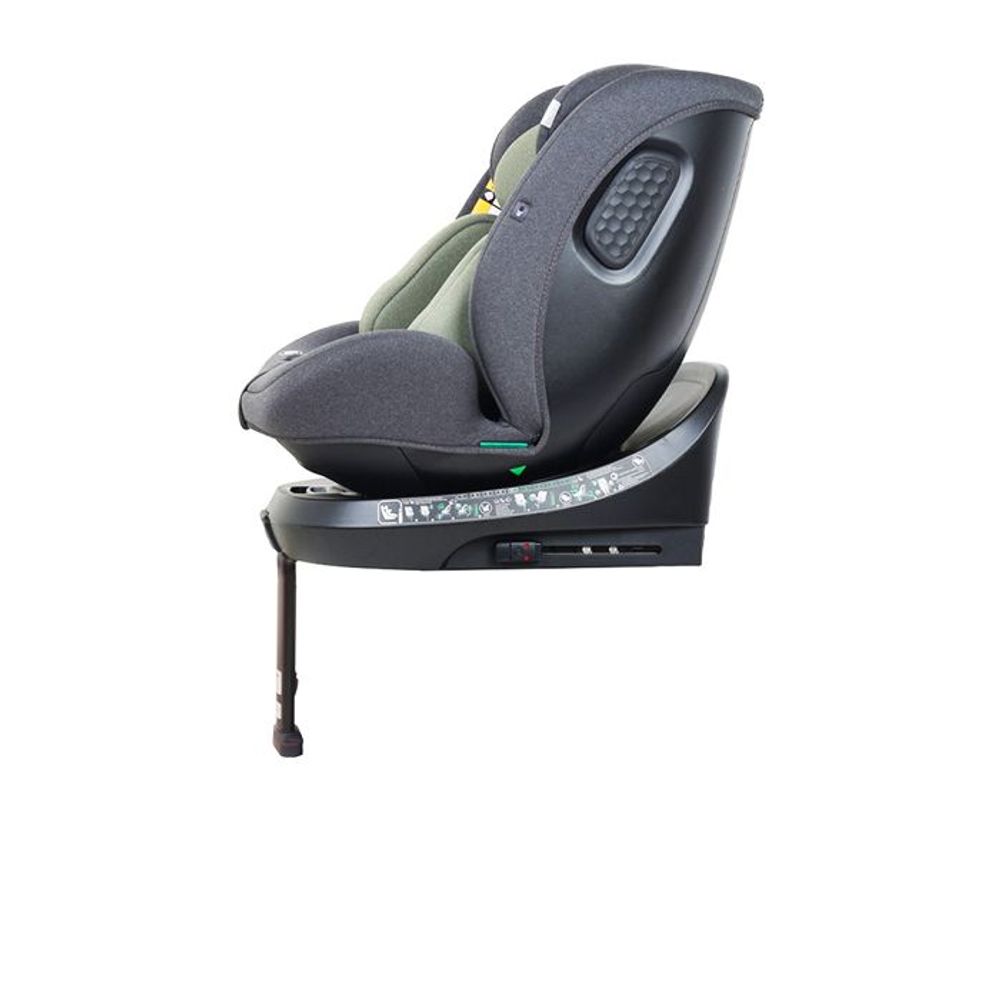 Jungle Rotirajuća autosjedalica JET 360° i-Size Isofix, Zelena slika 3
