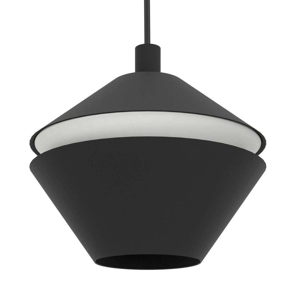 Eglo viseća lampa perpigo gu10 5x4,5w crno/bijelo v:1500mm o555mm slika 4