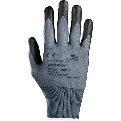 KCL GemoMech 665 665-8 poliuretan rukavice za rad Veličina (Rukavice): 8, m EN 388 CAT II 1 Par slika 3