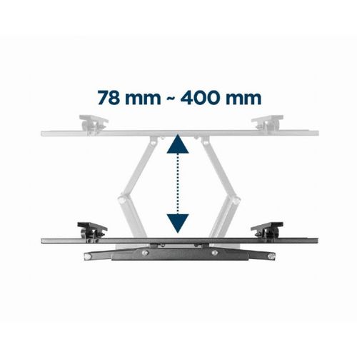 WM-70ST-01 Gembird TV nosac okretanje/tilt 37-70 VESA max.60x40cm, max 35kg slika 4