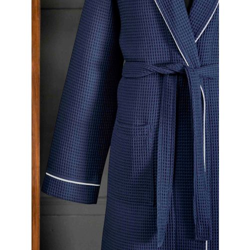 Soho - Dark Blue Dark Blue Unisex Bathrobe slika 2