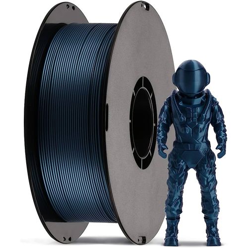 Silk PLA Filament 1000g Metal Blue slika 2