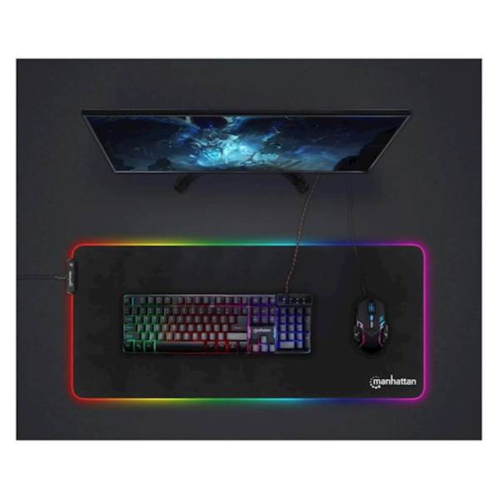 MANHATTAN Podloga za miš XXL RGB LED slika 6