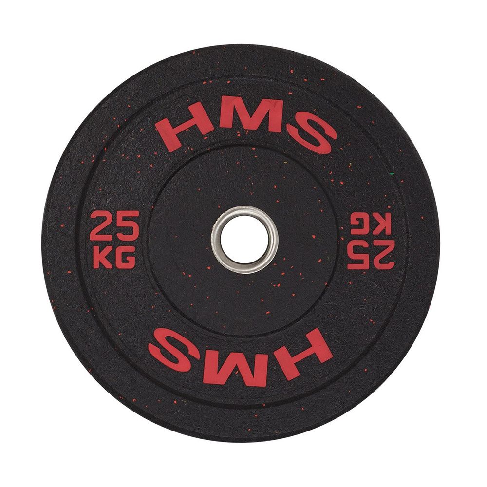 Htbr25 olimpijski ploč - branik 25 kg hms (crveni) slika 2