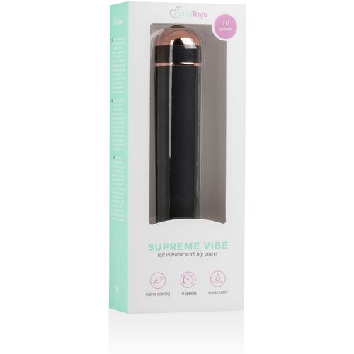 Supreme Vibe Vibrator - Crni slika 6