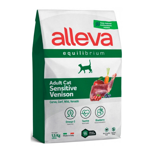 Alleva Equilibrium Cat Adult Sensitive Venison 10 kg slika 1