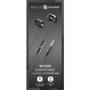 Cellularline Music Sound in-ear slušalice black