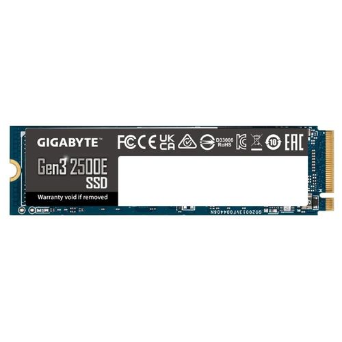 GIGABYTE 500GB M.2 PCIe Gen3 x4 NVMe 2500E SSD G325E500G slika 1