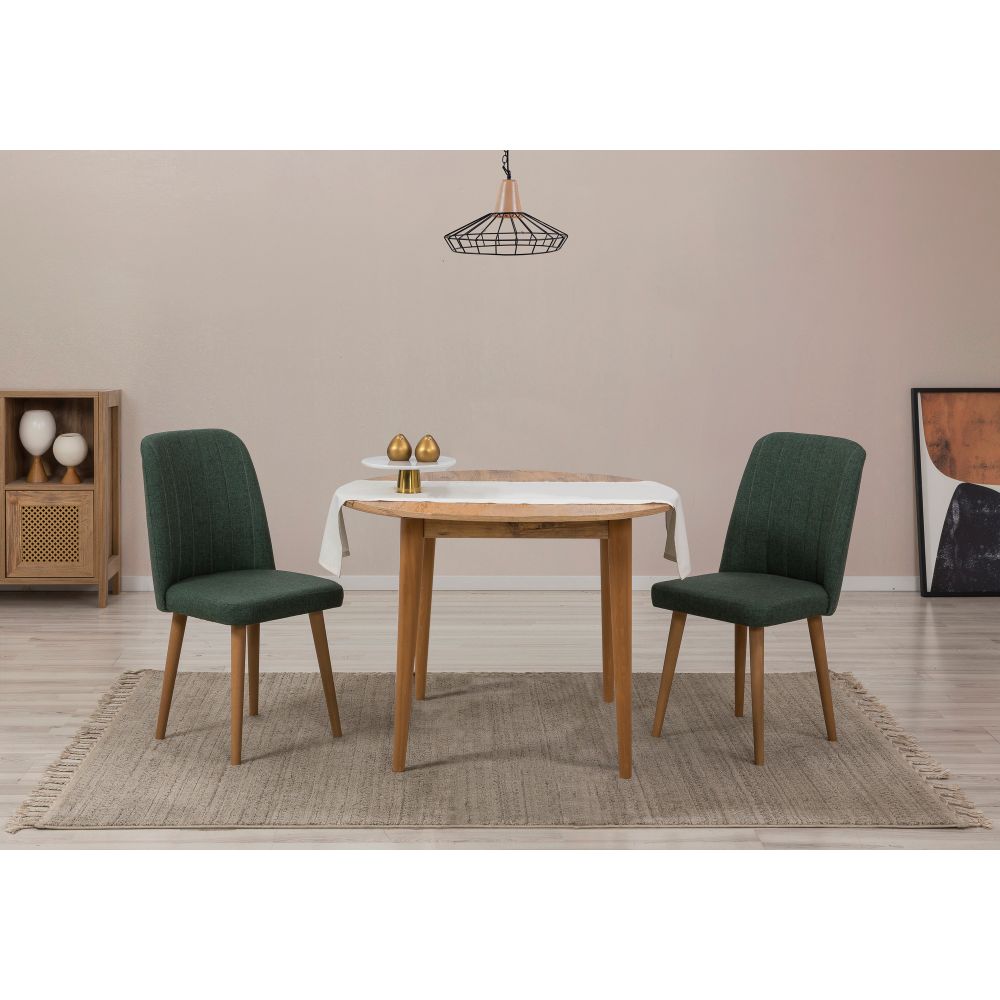Vina 1070 - Ekstenzibilni Sto i Set Stolica od Atlantskog Borova (3 Dijela) slika 1