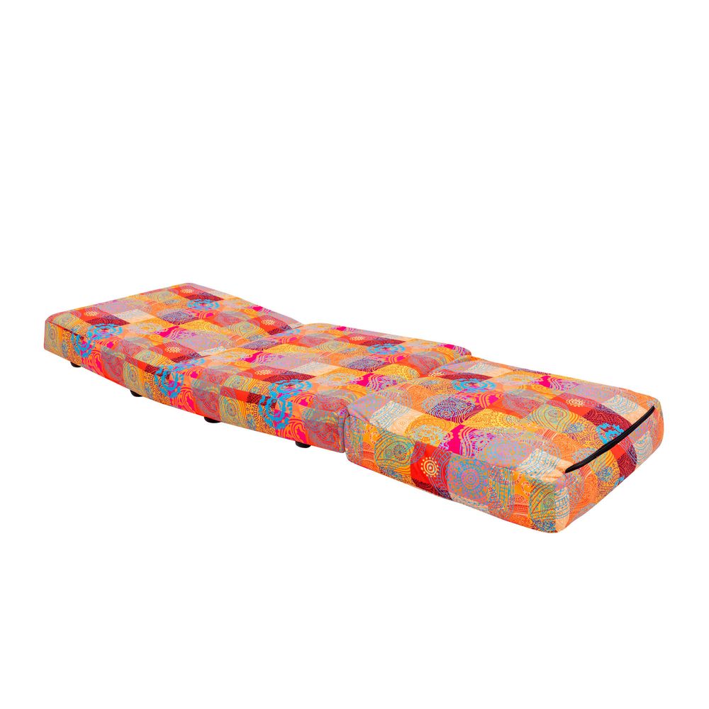 Taida 1 - Seater - Patchwork Višebojni 1-Sjedišni Sofa-Krevet slika 9