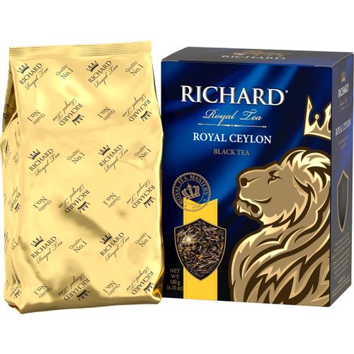 RICHARD Tea Royal Ceylon - Crni cejlonski čaj krupnog lista rinfuz 180g  110157 slika 3