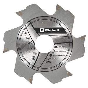 Einhell Pribor za kekserice, TCT rezni list, 100x22x38mm, T6