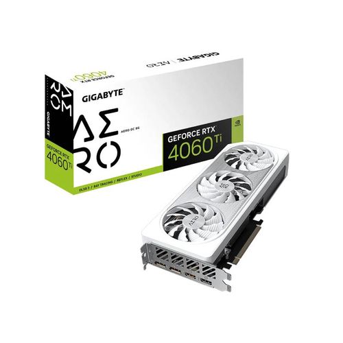 GIGABYTE nVidia GeForce RTX 4060 Ti 8GB 128bit GV-N406TAERO OC-8GD grafička karta slika 1