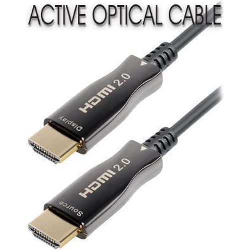 Transmedia Active Optical HDMI 2.0 cable, 30m slika 1