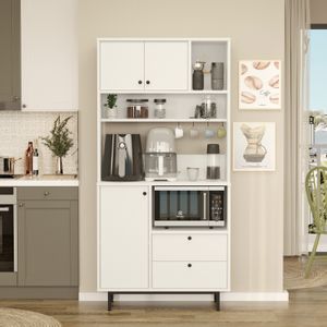 RE4-W White Multi Purpose Cabinet