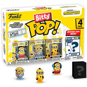 Blister 4 figure Bitty POP Minions Serija 3