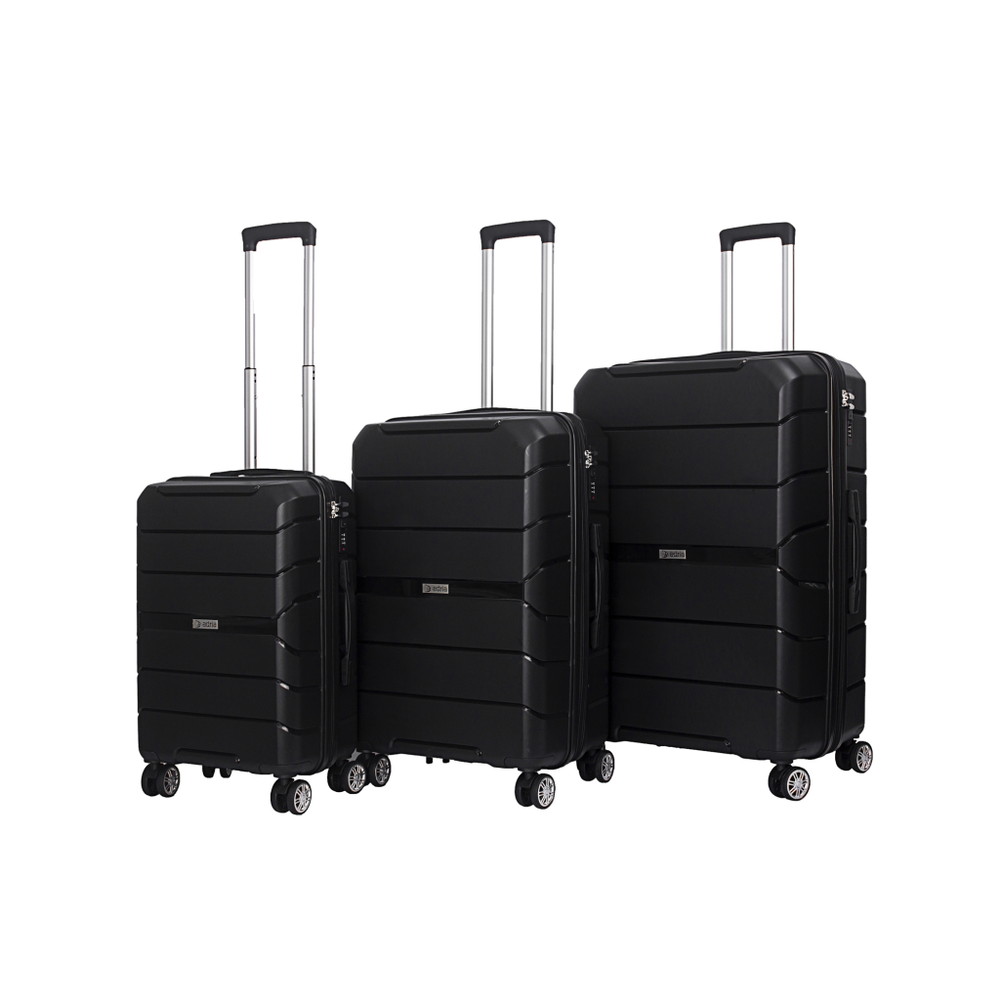 Kofer Adria - Set od tri komada, Crni slika 1