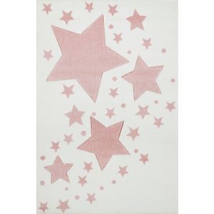 Dječji tepih STARLINE - bež/roza - 120*170 cm